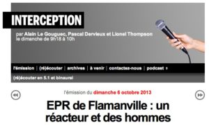 Interception sur France Inter