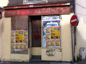 Affichage-sauvage FuKuChiNON 2014