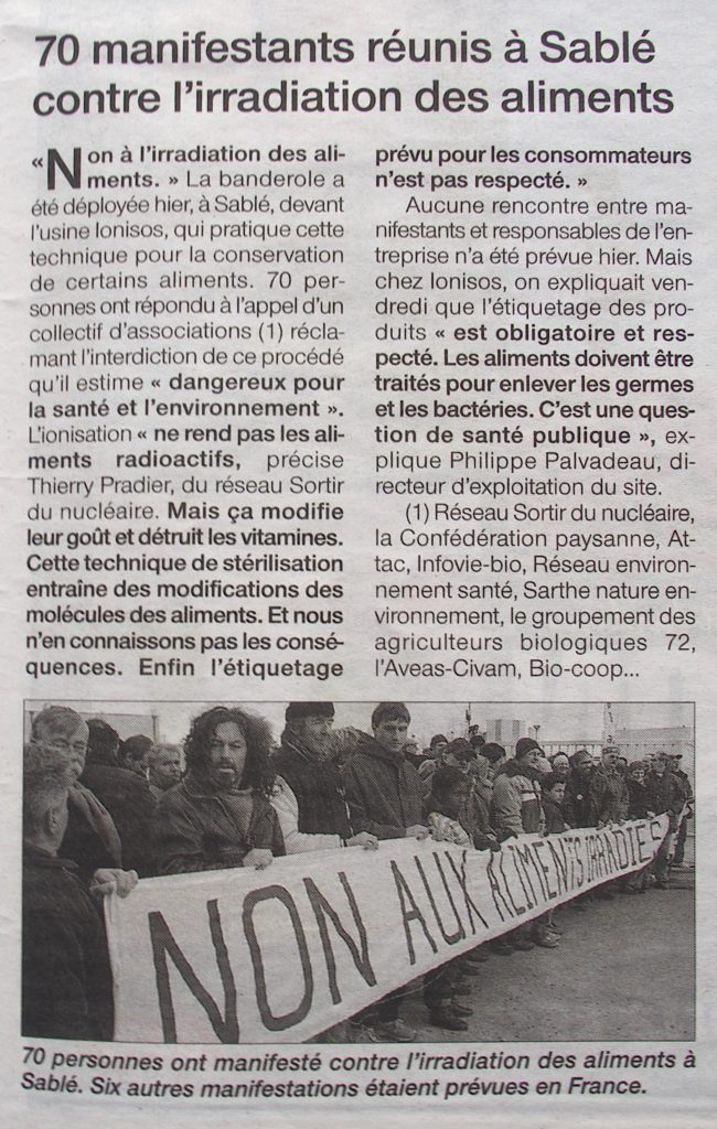 Art Ouest-France Ionisos 2005