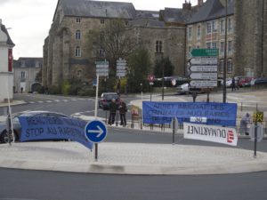 Opération Rond point Le Mans la Flèche 2