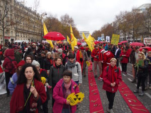 Cop 21 manif Paris 2