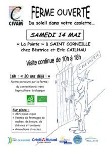 Ferme ouverte Ste Corneille ferme de laPpointe